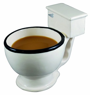 Big Mouth Toilet Mug Unique Gift