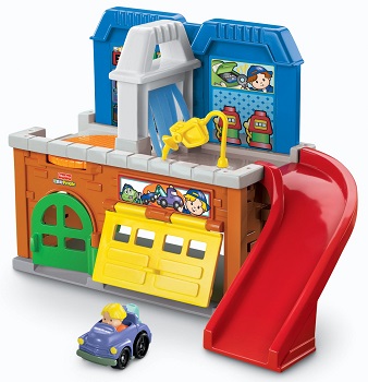 little people toy garage