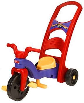 Fisher-Price Rock Roll 'n Ride Trike for Push, peddle and Ride