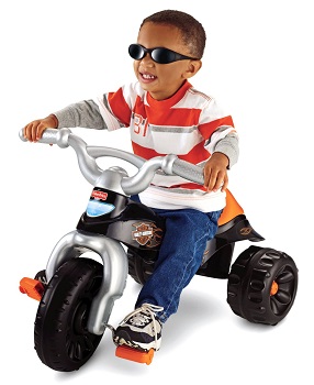 Fisher Price Tough Trike Harley Davidson Motorcycles Ride on Toy for Toddlers